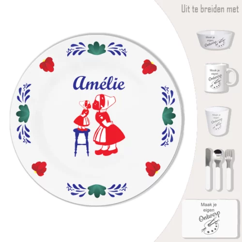 servies met naam