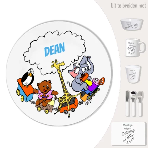 kinderservies met naam