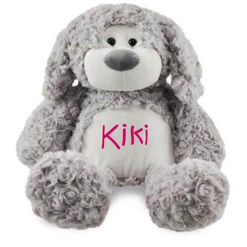 geboorteknuffel hond