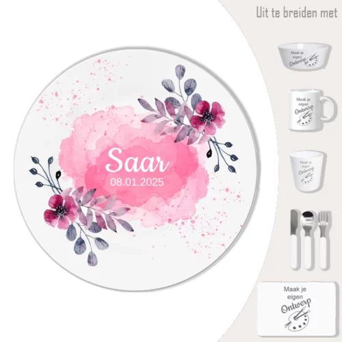 servies met naam