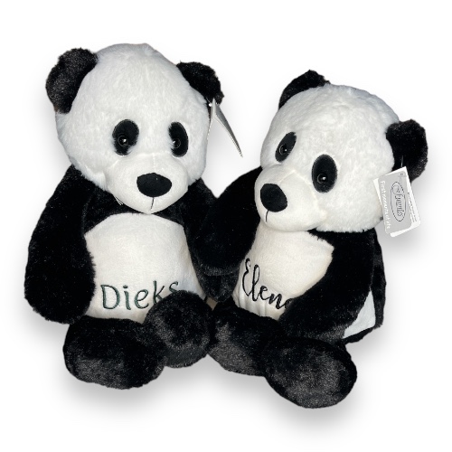 pandabeer met naam
