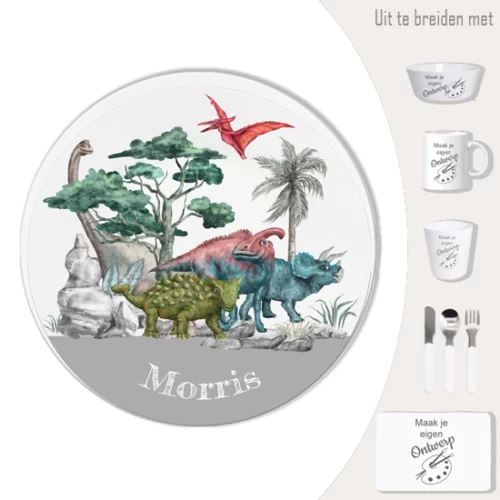 servies met naam