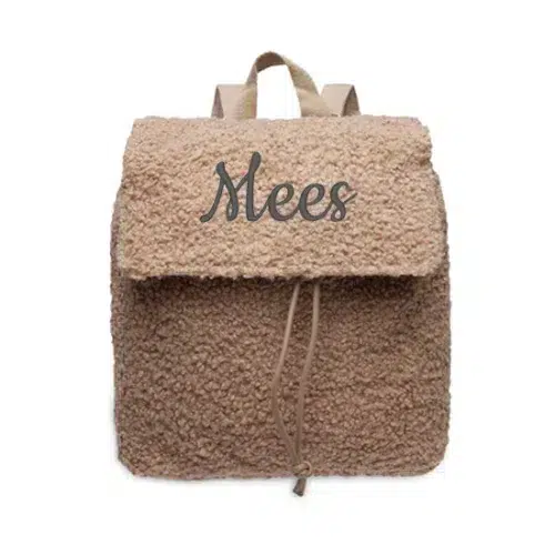 kinderrugtas met naam