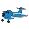 Vliegtuigje blauw +€3.95