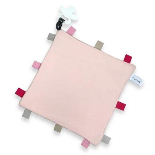 labelspeendoekje roze